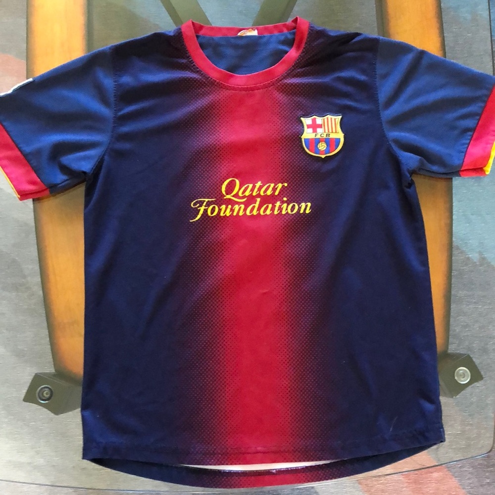 FCBarcelona MLS jersey. #10 Messi, youth L